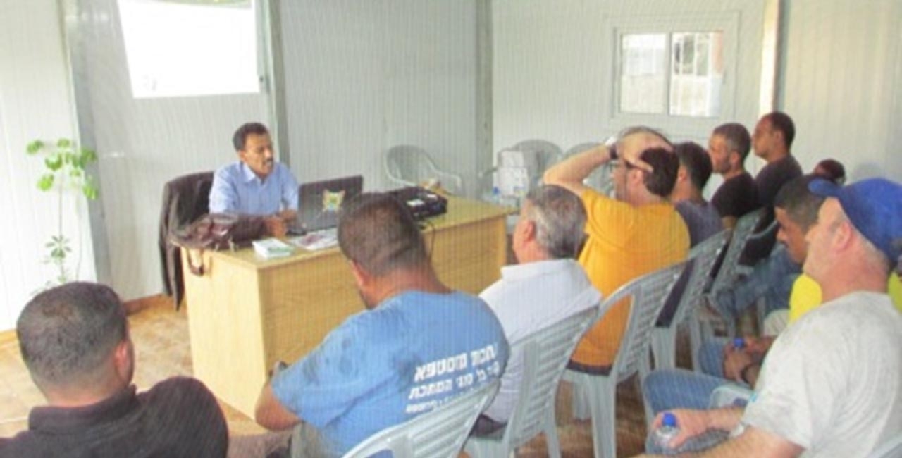 Occupational health and safty workshops for workers in scrap and recycling business (2017)